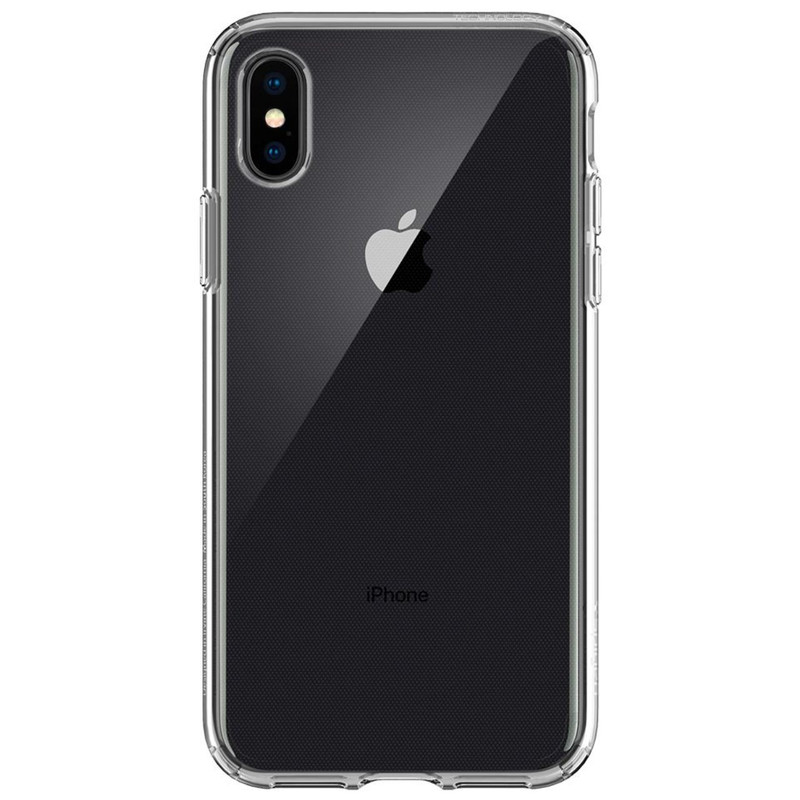 کاور اسپیگن مدل Case Liquid Crystal مناسب برای گوشی موبایل اپل iPhone X