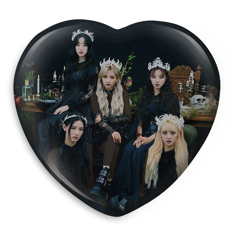 پیکسل خندالو طرح گروه جی آیدل مدل قلبی کد 12427