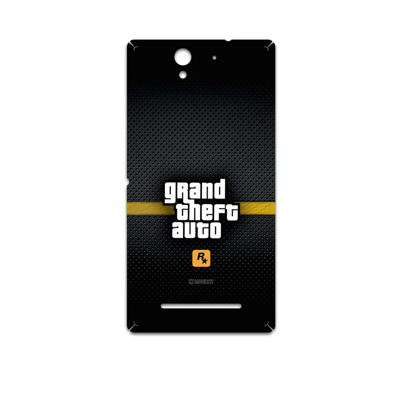 برچسب پوششی ماهوت مدل GTA-Game مناسب برای گوشی موبایل سونی Xperia C3 Dual
