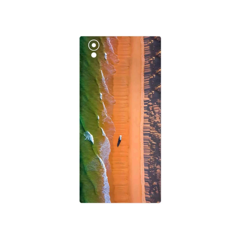 برچسب پوششی ماهوت مدل Beach and Green Sea مناسب برای گوشی موبایل سونی Xperia L1