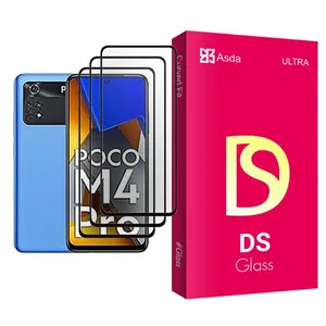 Asda DS Glass MIX003 Screen Protector For Xiaomi Poco M4 Pro Pack Of 3