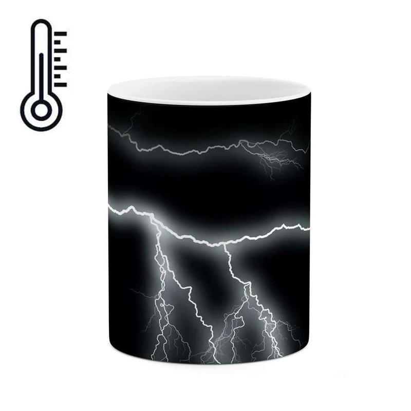 ماگ حرارتی کاکتی مدل رعد و برق کد  mgh12604