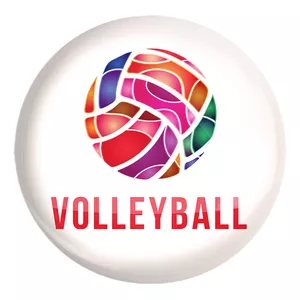 پیکسل خندالو طرح والیبال Volleyball کد 26416 مدل بزرگ