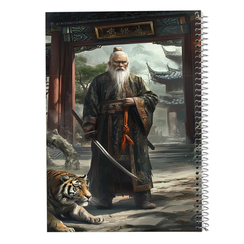 دفتر ژورنال نویسی 50 برگ مدوپد مدل نقطه ای طرح جنگجو کد DF14883