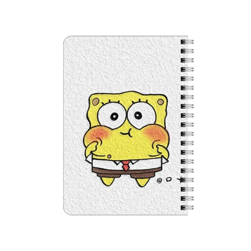 دفترچه یادداشت بامبیلیپ مدل چوبی طرح باب اسفنجی کد 1607868