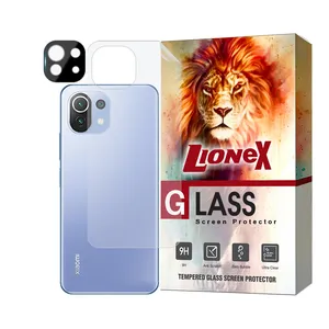 Lionex MTBFULL Nano Back Protector For Xiaomi Mi 11 Lite With Camera Lens Protector