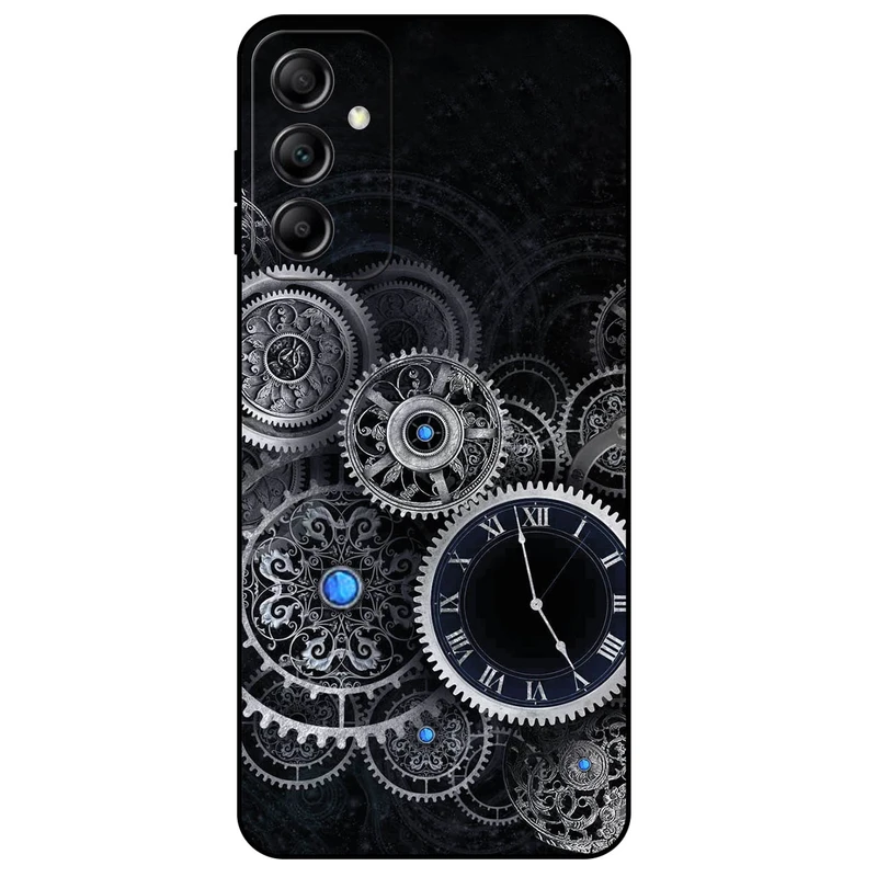 کاور مگافون طرح ساعت مدل 8161 مناسب برای گوشی موبایل سامسونگ Galaxy A14       