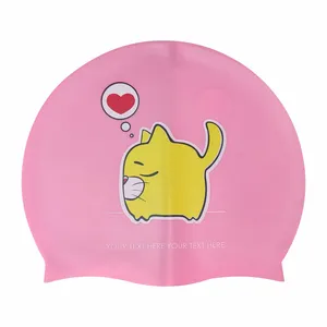 کلاه شنا بچگانه مدل گربه 