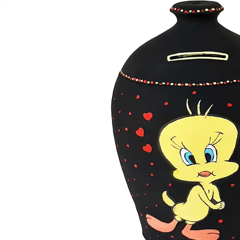 قلک سفالی طرح توییتی مدل HT - 0018