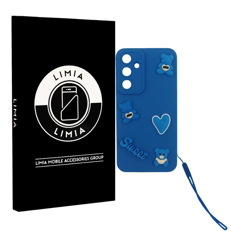 کاور لیمیا مدل عروسکی طرح Sweet مناسب برای گوشی موبایل سامسونگ Galaxy A25 به همراه بند آویز