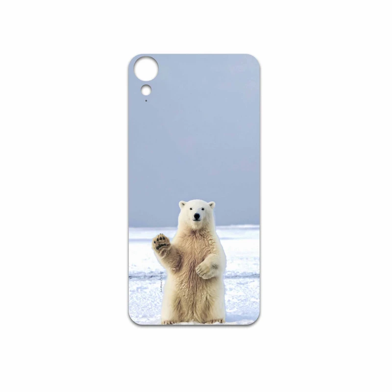 برچسب پوششی ماهوت مدل Polar-bear مناسب برای گوشی موبایل اچ تی سی Desire 10 Lifestyle