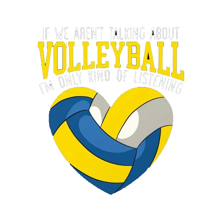 استیکر پارچه و لباس پاد آفرین مدل والیبال کد 4430