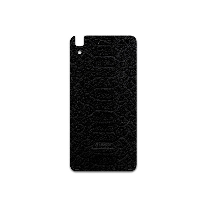 برچسب پوششی ماهوت مدل Black-Snake-Leather مناسب برای گوشی موبایل هوآوی Y6 2015