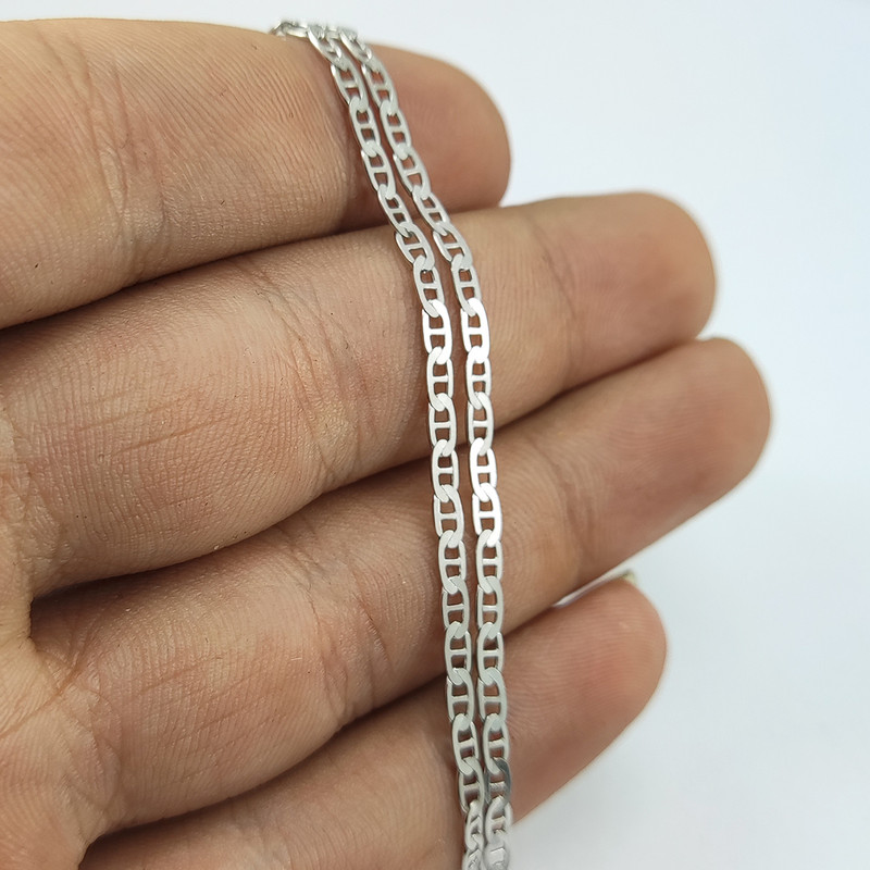 زنجیر نقره مردانه  سلین کالا مدل ملوانی کد T55-G4.25