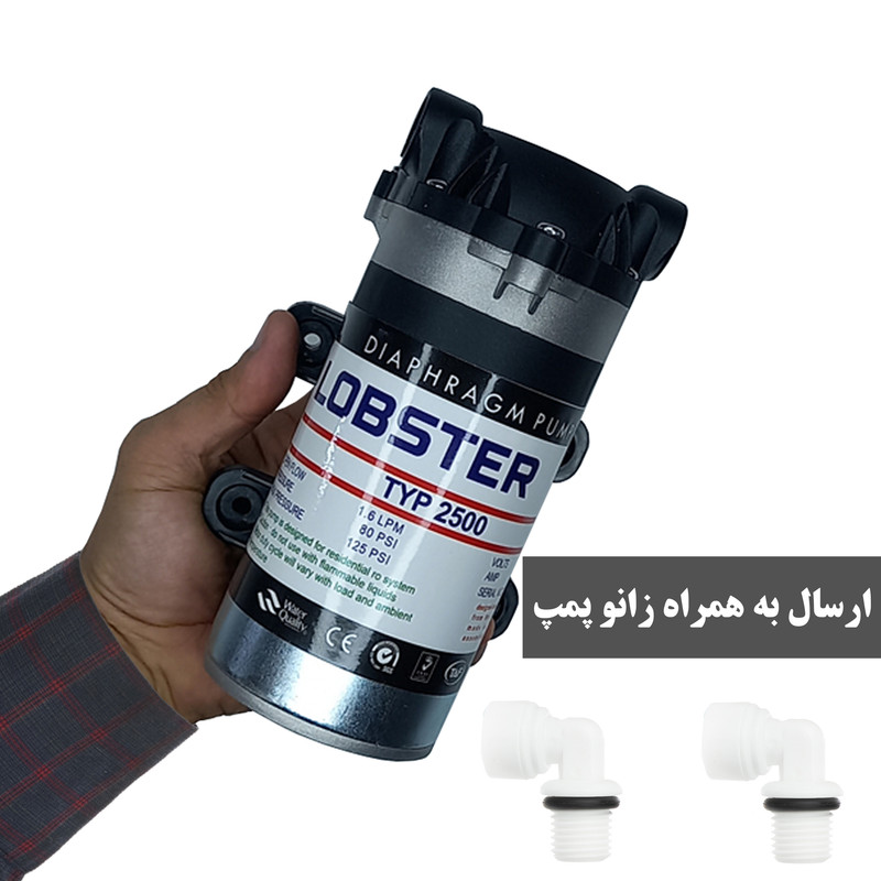 پمپ تصفیه آب لابستر مدل 2500 TYP به همراه ترانس