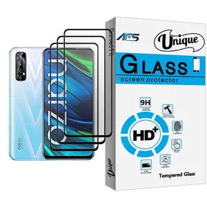 AFS Unique Glass MIX003 Screen Protector For Realme Narzo 20 Pro Pack Of 3
