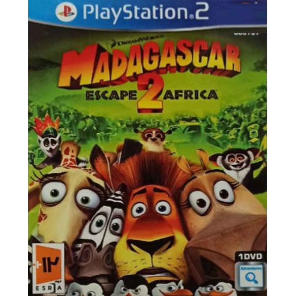 بازی MADAGASCAR 2  مخصوص PS2