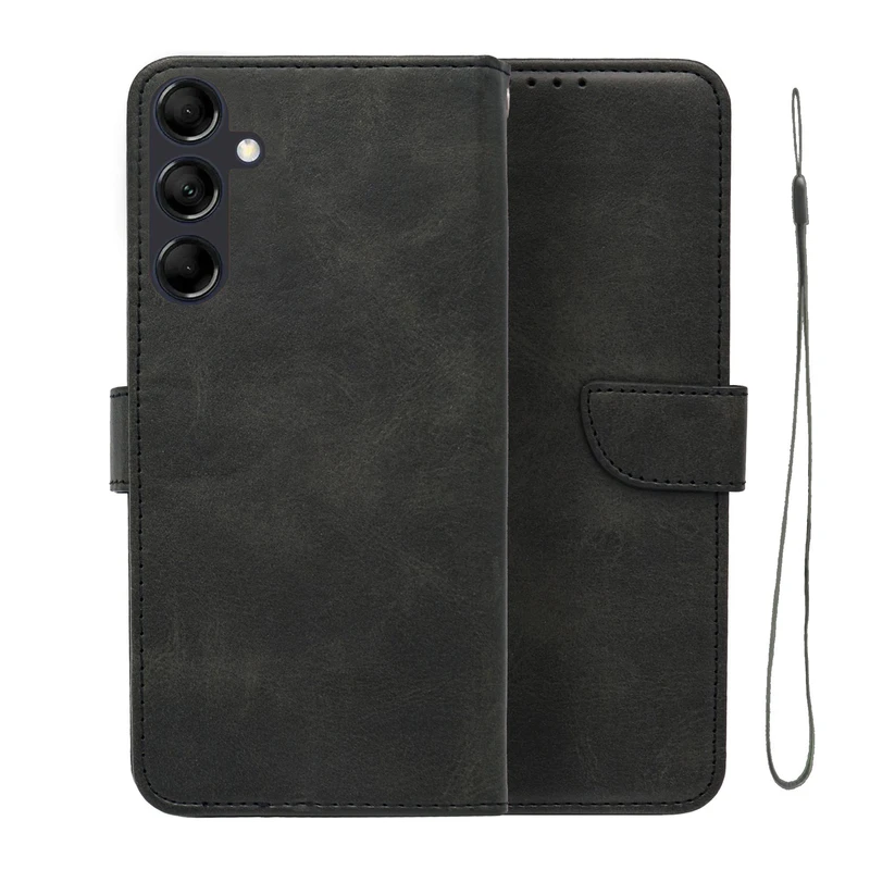 کیف کلاسوری مدل Night مناسب برای گوشی موبایل سامسونگ Galaxy S24 FE به همراه بندآویز