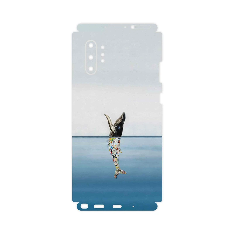 برچسب پوششی ماهوت مدل Collage of Sea Trash-FullSkin مناسب برای گوشی موبایل سامسونگ Galaxy Note 10 Plus