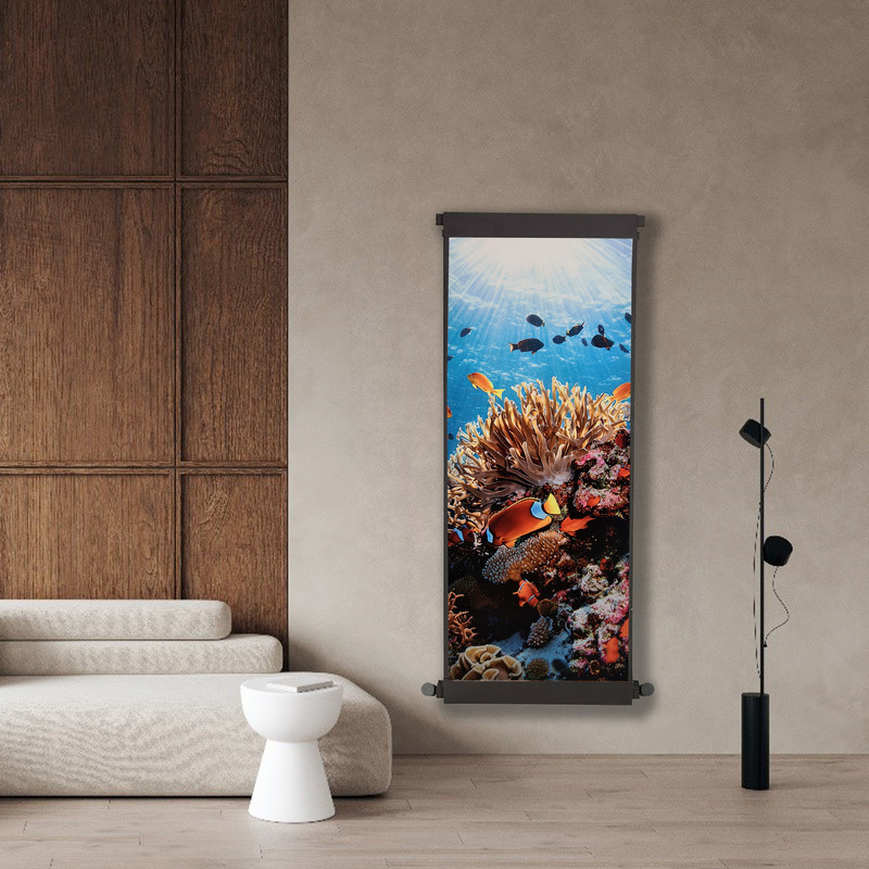 رادیاتور ایستاده هاتیپس مدل عکس دار سایز 50*140سانتی متر