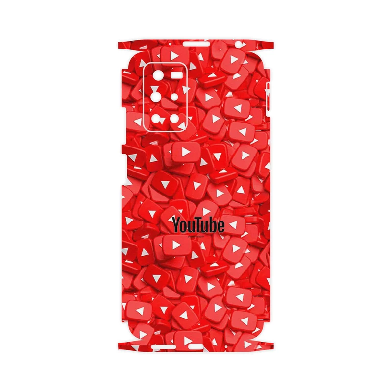 برچسب پوششی ماهوت مدل Youtube-FullSkin مناسب برای گوشی موبایل شیائومی Redmi Note 11 4G