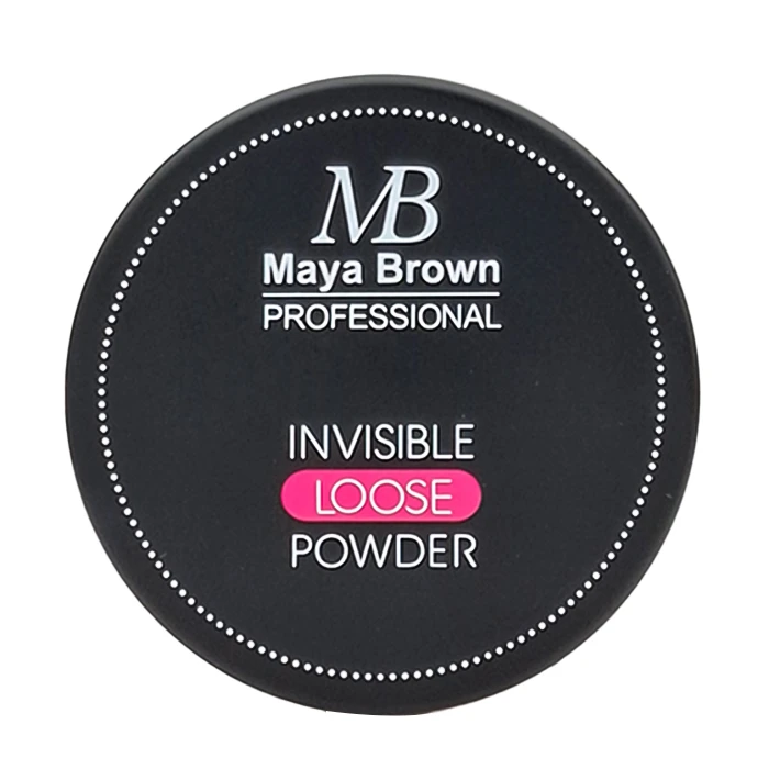 عکس شماره 2 : پودر تثبیت کننده آرایش مایا براون مدل invisible
