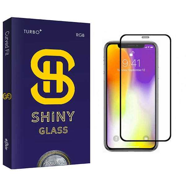 محافظ صفحه نمایش مات آتوچبو مدل Shiny Glass مناسب برای گوشی موبایل اپل iPhone 12