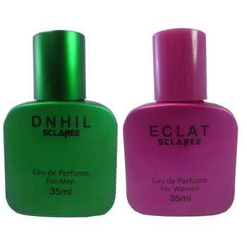 عطر جیبی زنانه و مردانه اسکلاره مدل Mat6 حجم 35 میلی لیتر مجموعه 2 عددی