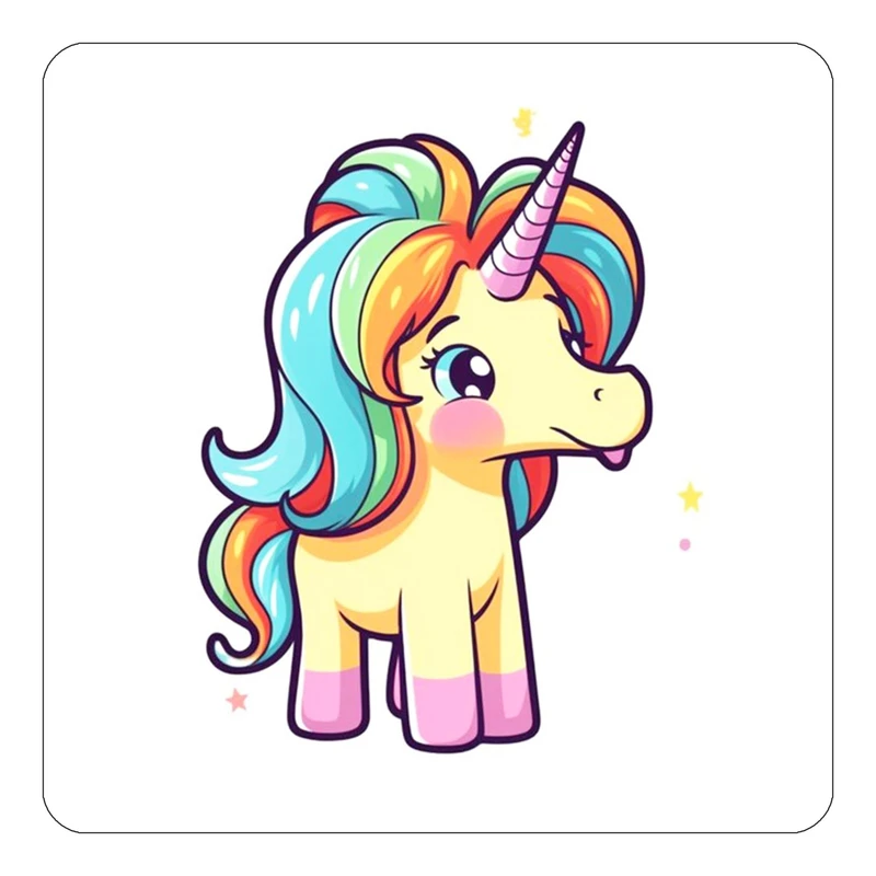 مگنت کاکتی طرح اسب تک شاخ و یونیکورن مدل mp29911