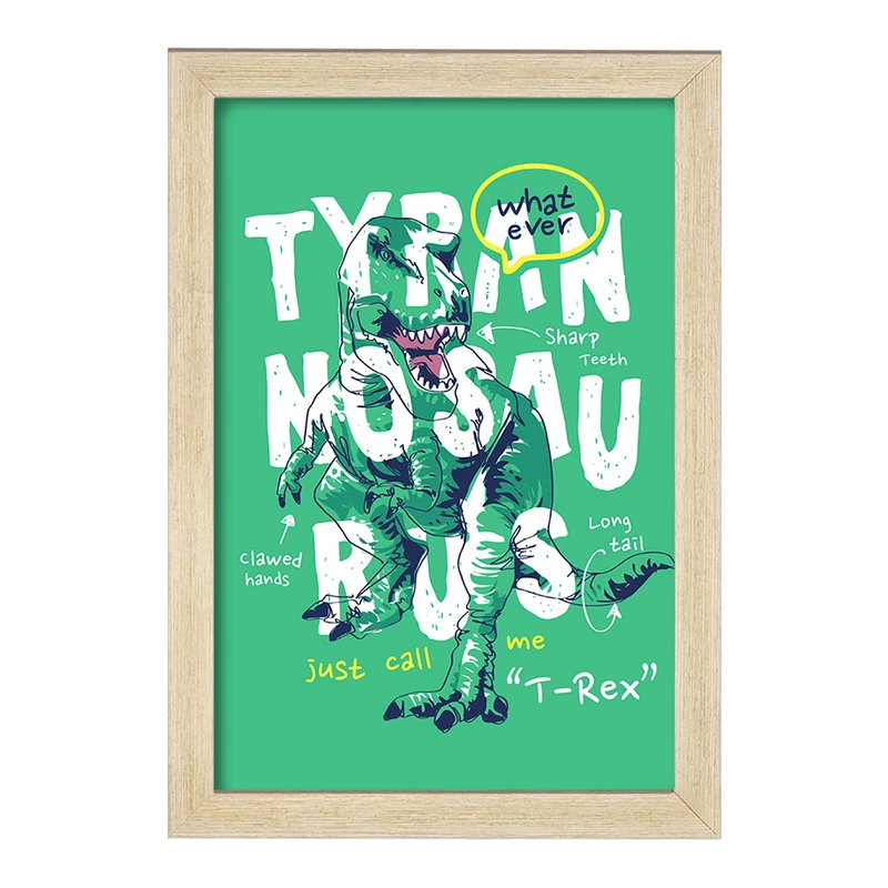 تابلو خندالو مدل دایناسور کد F1534