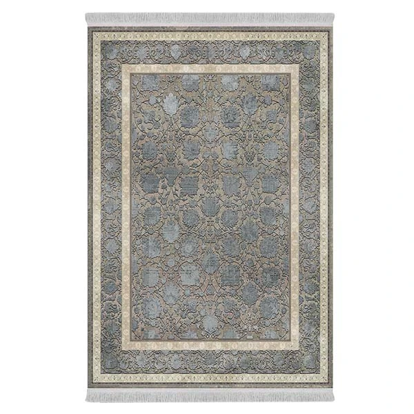 فرش پارچه‌ای دفه مدل فرشینه طرح مدرن کد 491