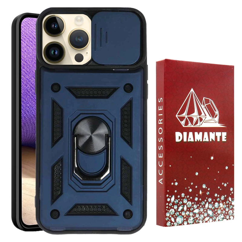 کاور دیامانته مدل Circle Ros مناسب برای گوشی موبایل اپل iPhone 13 Pro Max