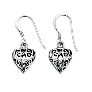 گوشواره نقره بیسیک مدل E726