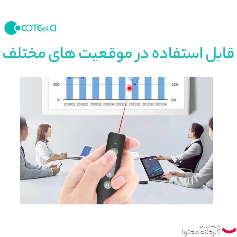 پرزنتر بی سیم کوتتسی مدل 81001