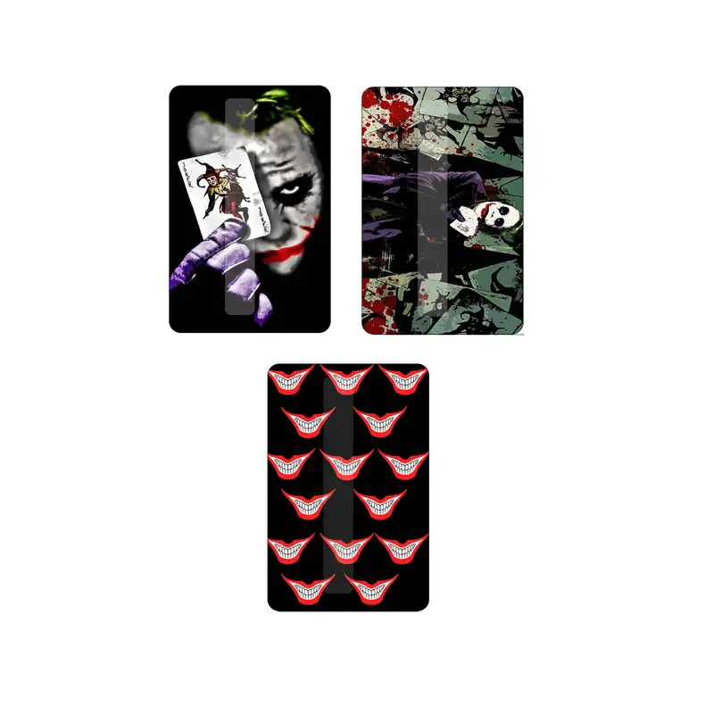 استیکر کارت طرح جوکر بسته 3 عددی