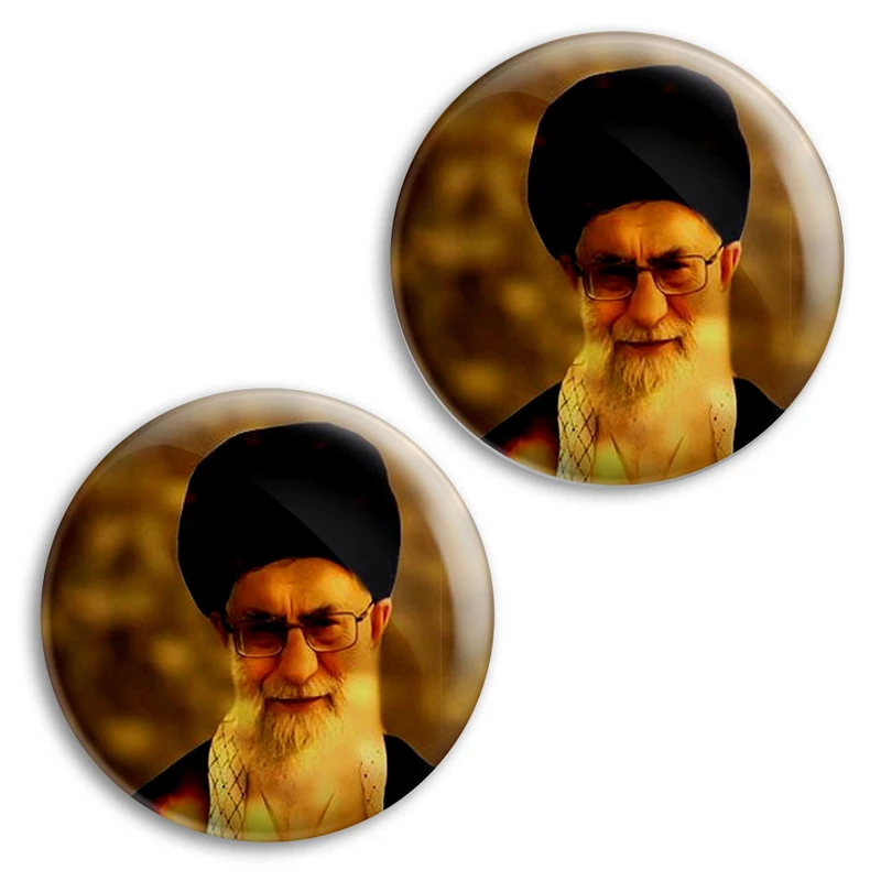 مگنت پرمانه طرح سید علی خامنه ای کد pmag2.28322 مجموعه 2 عددی