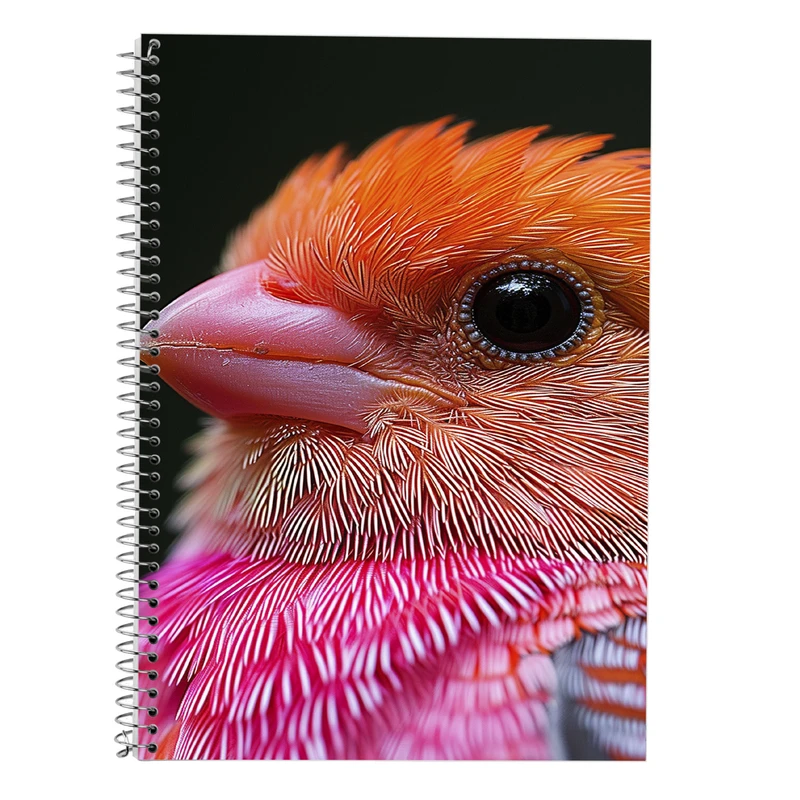 دفتر زبان 50 برگ مدوپد مدل دو خط طرح جوجه کد DF14676