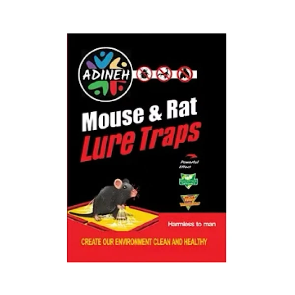 چسب موش آدینه مدل کتابی وزن 80 گرم