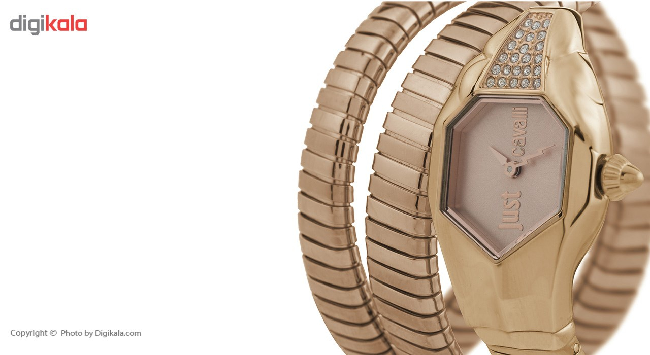 ساعت مچی عقربه ای زنانه جاست کاوالی مدل JC1L022M0035