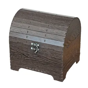 جعبه جواهرات نور طرح چوب سایز بزرگ کد RLN02003