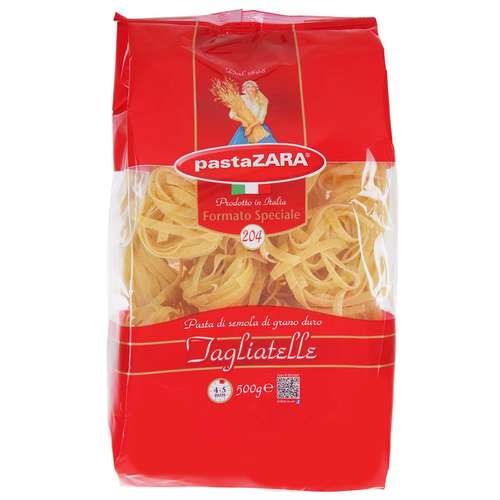 پاستا پاستا زارا مدل Tagliatelle مقدار 500 گرم