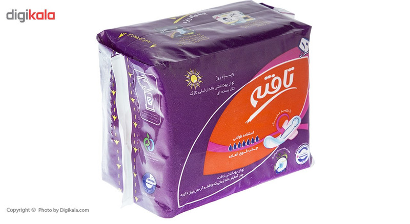 نوار بهداشتی تافته مدل Extra Wide Daily Use بسته 10 عددی نوار بهداشتی تافته مدل Extra Wide Daily Use بسته 10 عددی