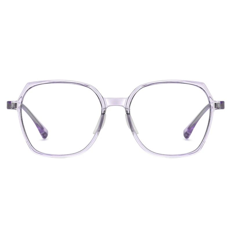 فریم عینک طبی چند ضلعی مدل TRLD208C122P81 مناسب برای صورت گرد و بیضی