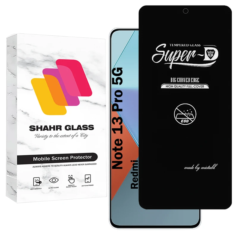محافظ صفحه نمایش شهر گلس مدل SUPERDNSH مناسب برای گوشی موبایل شیائومی Redmi Note 13 Pro 5G