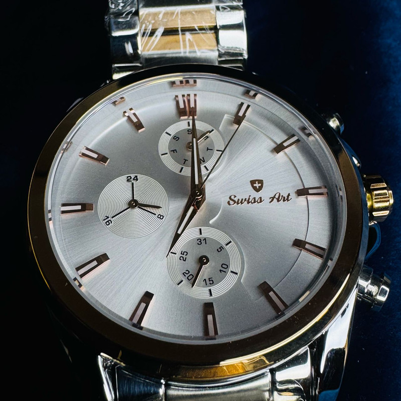 ست ساعت مچی عقربه‌ای زنانه و مردانه سوئیس آرت مدل 620150/151-11