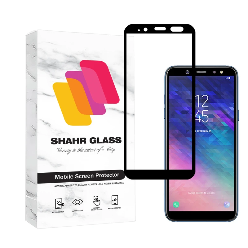 محافظ صفحه نمایش سرامیکی شهر گلس مدل CERAMSH مناسب برای گوشی موبایل سامسونگ Galaxy J6 2018 / A6 2018 / A5 2018 /A8 2018