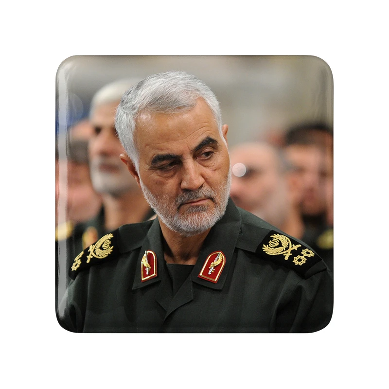 مگنت خندالو طرح سردار قاسم سلیمانی کد 2603