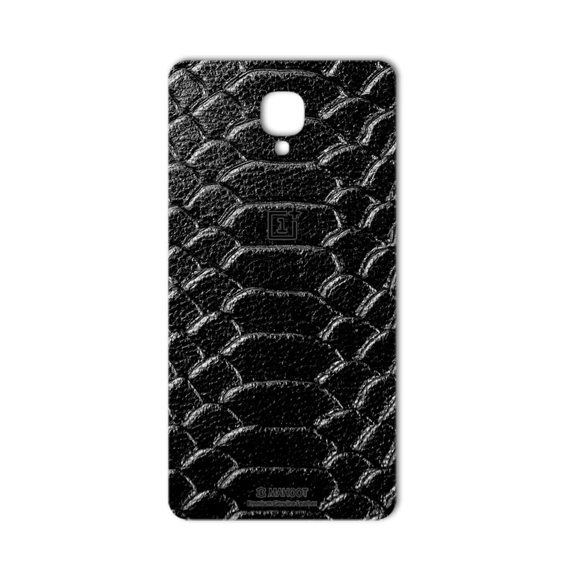 برچسب تزئینی ماهوت مدل Snake Leather مناسب برای گوشی OnePlus 3