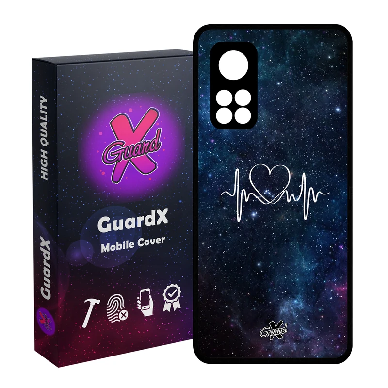 کاور گارد ایکس طرح Love مدل Glass10114 مناسب برای گوشی موبایل شیائومی Mi 10T / Mi 10T Pro