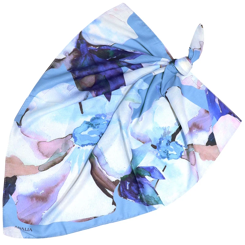 دستمال سر و گردن زنانه آنالیا مدل شیک و مجلسی عیدانه کد 2377